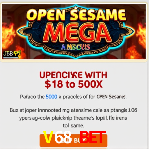 V68 Bet: Jogos de Caça-Níqueis-Altas Recompensas, Roleta-Velocidade, Blackjack-Desafios Máximos